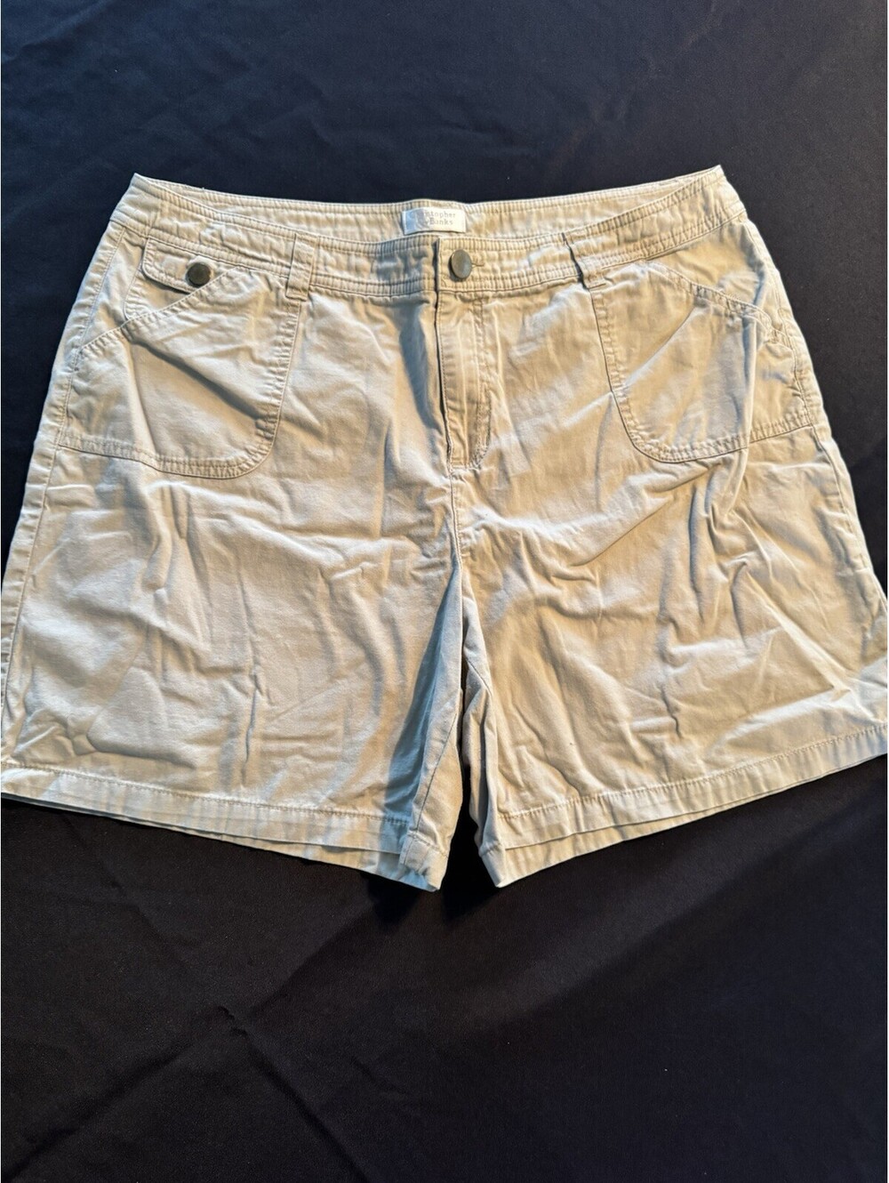 Christopher And Banks Women’s Khaki Shorts Size 16